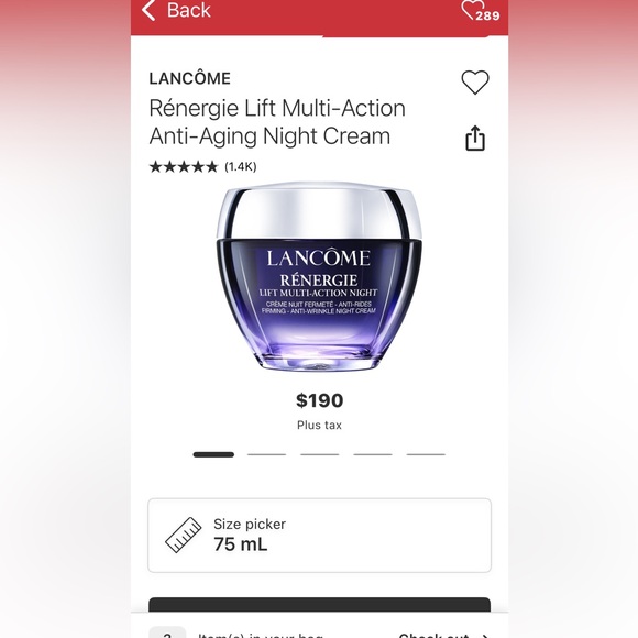 Lancôme Beauty Routine Set with Pink Bag - Picture 4 of 4